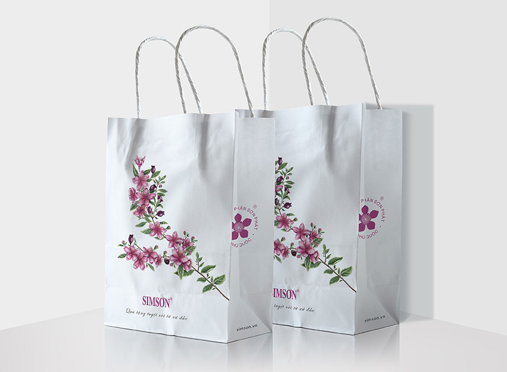 SIM FLOWER BAG